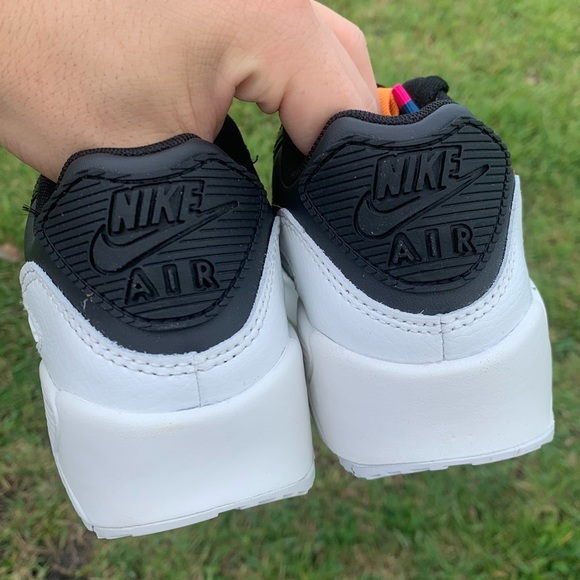 NEW NIKE AIR MAX 90 BLACK - Picture 3 of 4